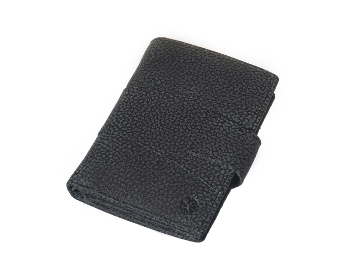 Pánská kožená peněženka SEGALI 61326 broušená černá
