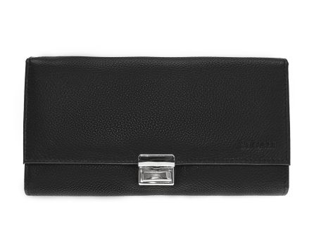 Číšnická peněženka kožená SEGALI 7024 černá