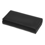 Číšnická kožená peněženka SEGALI 7025 černá