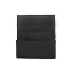 Číšnická kožená peněženka SEGALI 7025 černá