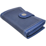 Dámská peněženka kožená SEGALI 7053 modrá
