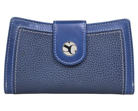 Dámská peněženka kožená SEGALI 7053 modrá