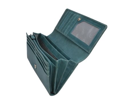 Dámská peněženka kožená SEGALI 7052 zelená