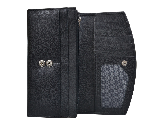 Dámská kožená peněženka SEGALI 7064 černá