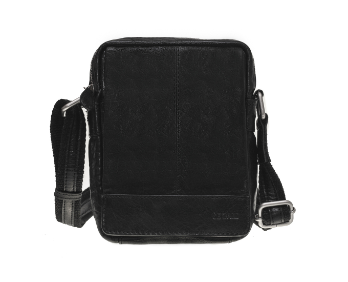 Pánská kožená taška přes rameno SEGALI 1110 černý