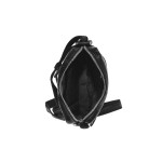 Pánský kožený crossbag SEGALI 7016 černý