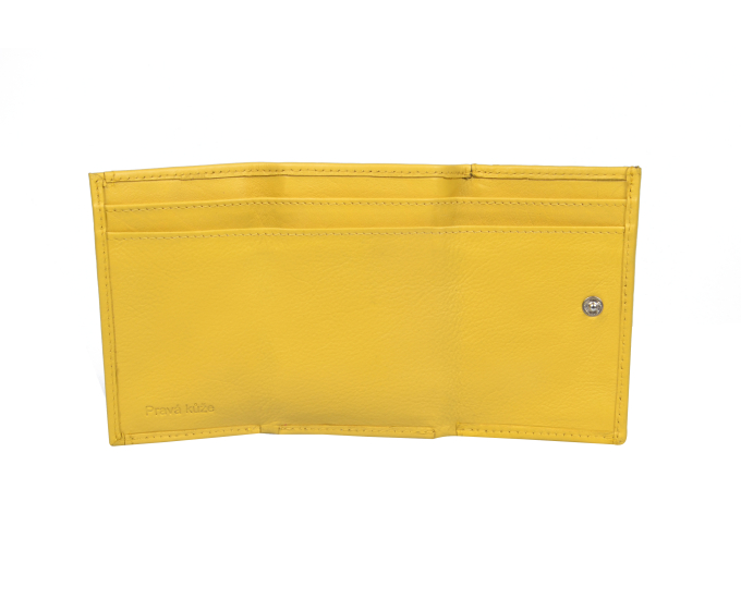 Dámská peněženka kožená SEGALI 1756 žlutá
