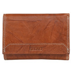 Dámská peněženka kožená SEGALI 7023 Z tan