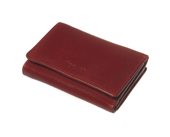 Dámská peněženka kožená SEGALI 870 portwine