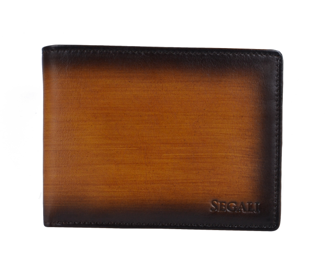 Pánská kožená peněženka SEGALI 929 204 030 koňak
