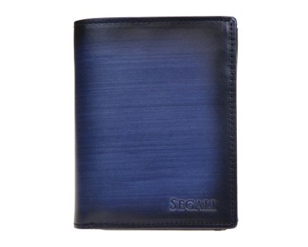 Pánská peněženka kožená SEGALI 929 204 2519 modrá/černá
