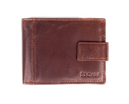 Pánská kožená peněženka SEGALI 3491 hnědá