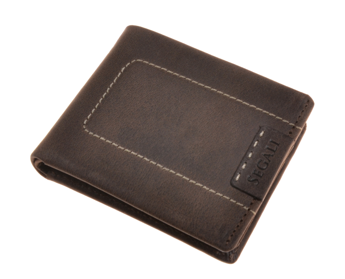 Pánská peněženka kožená SEGALI 50934 hnědá