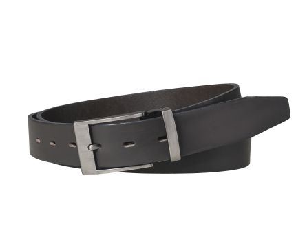 Pánský opasek kožený SEGALI 35/100/19 šedý