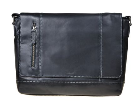 Pánská kožená taška SEGALI 25581 černá