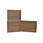 Pánská peněženka kožená SEGALI 614826 A hnědá