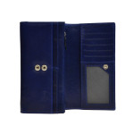 Dámská kožená peněženka SEGALI 28 modrá