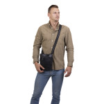 Pánská kožená taška přes rameno SEGALI 25579 černá