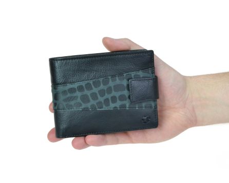 Pánská kožená peněženka SEGALI 61325 CC černá