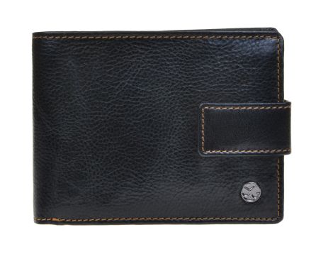 Pánská peněženka kožená SEGALI 907 114 2007 C černá/koňak