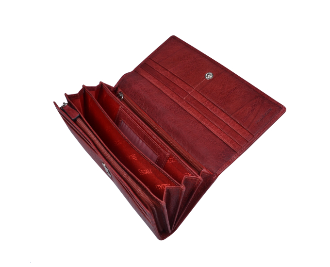 Dámská peněženka kožená SEGALI 7120 portwine