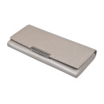 Dámská peněženka kožená SEGALI 7066 stříbrná