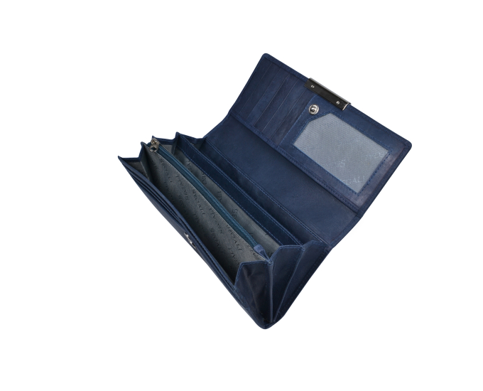 Dámská peněženka kožená SEGALI 7066 indigo