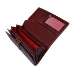 Dámská peněženka kožená SEGALI 7055 červená