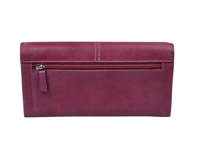 Dámská peněženka kožená SEGALI 7056 fuchsia