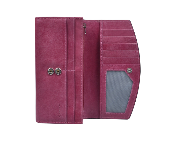 Dámská peněženka kožená SEGALI 7056 fuchsia