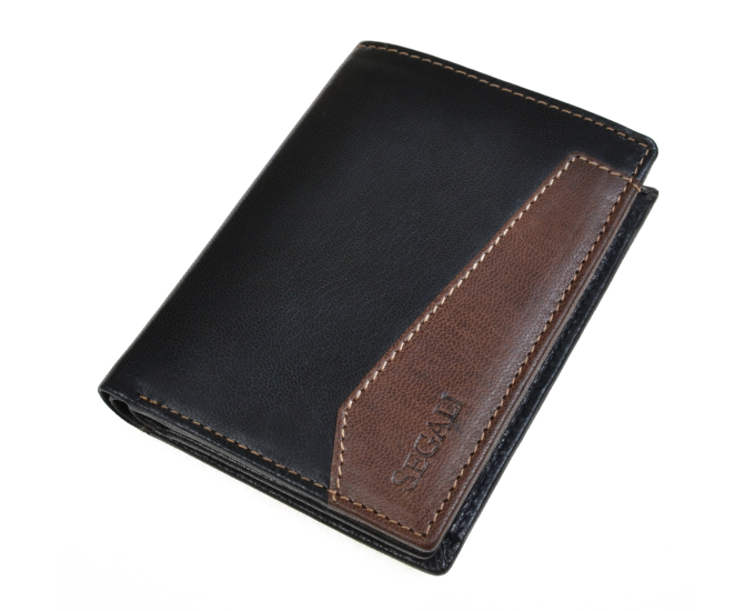 Pánská peněženka kožená SEGALI 7103 černá