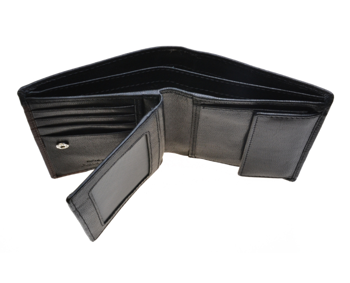 Pánská kožená peněženka SEGALI 7103 černá