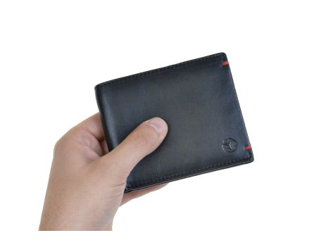 Pánská peněženka kožená SEGALI 7108 černá