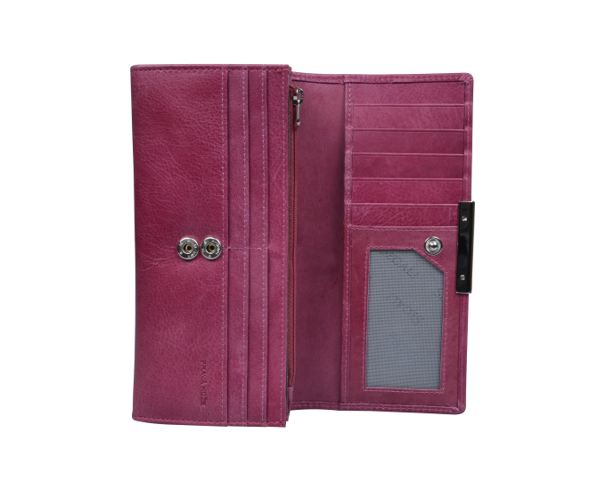 Dámská peněženka kožená SEGALI 7066 fuchsia