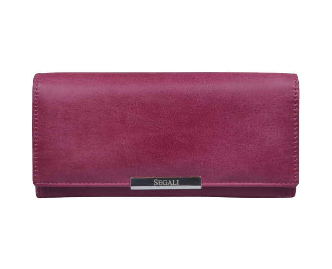 Dámská peněženka kožená SEGALI 7066 fuchsia