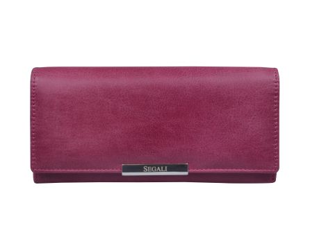 Dámská peněženka kožená SEGALI 7066 fuchsia