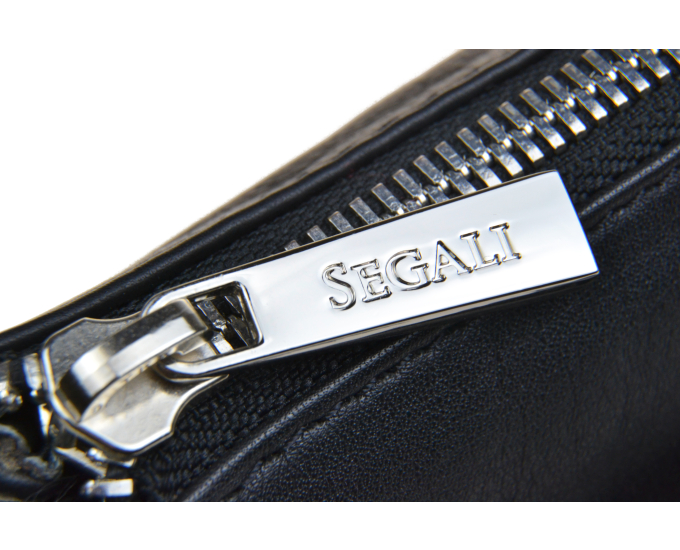 Dámská kabelka kožená SEGALI 8003 černá