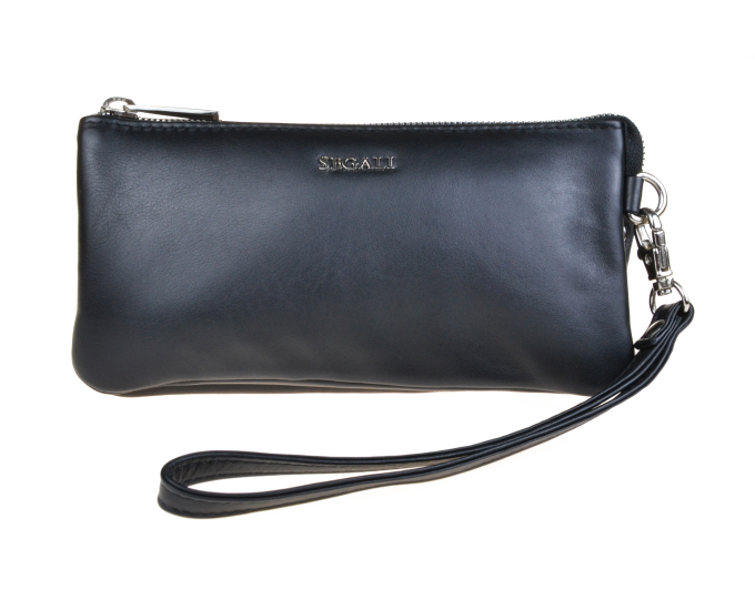 Dámská kabelka kožená SEGALI 8003 černá
