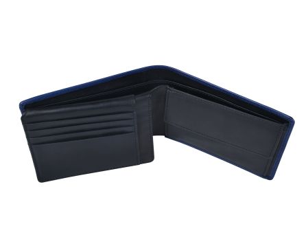 Pánská peněženka kožená SEGALI 929 204 030 modrá/černá