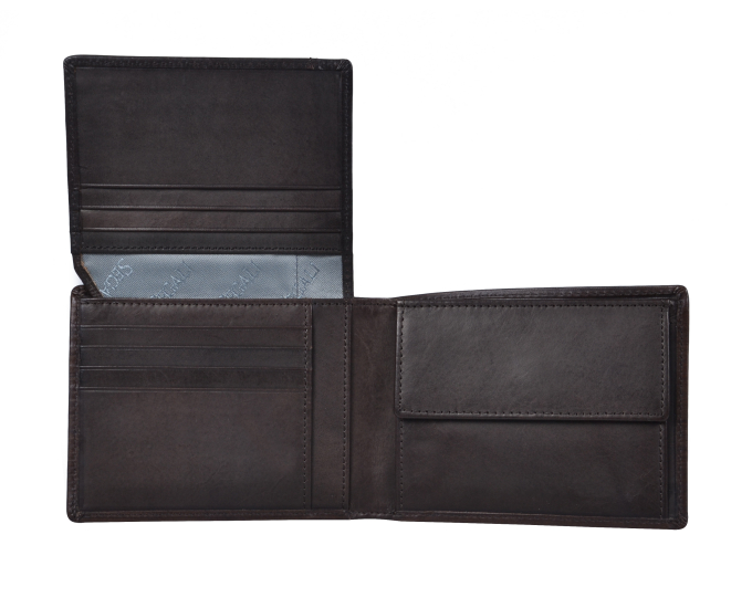 Pánská peněženka kožená SEGALI 929 204 030 hnědá