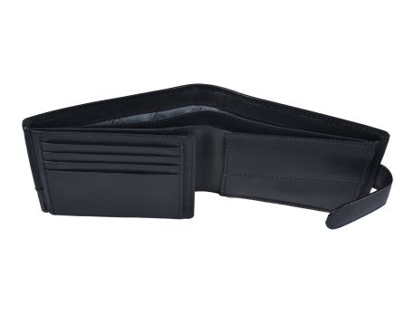 Pánská peněženka kožená SEGALI 951 320 005 l černá/šedá