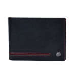 Pánská kožená peněženka SEGALI 753 115 2007 černá/červená