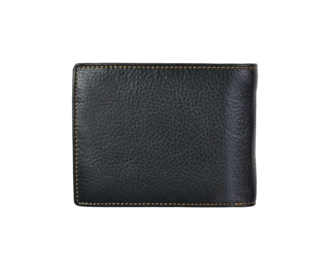 Pánská peněženka kožená SEGALI 907 114 2007 černá/koňak