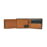 Pánská peněženka kožená SEGALI 907 114 2007 černá/koňak