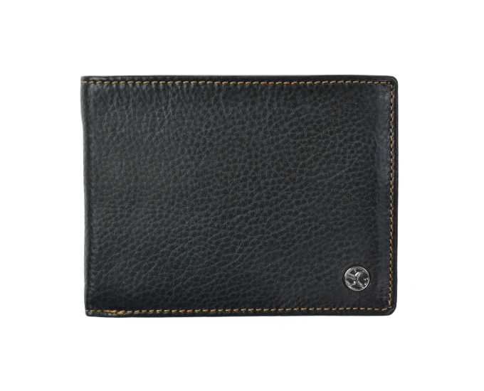 Pánská peněženka kožená SEGALI 907 114 2007 černá/koňak