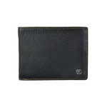 Pánská peněženka kožená SEGALI 907 114 2007 černá/koňak