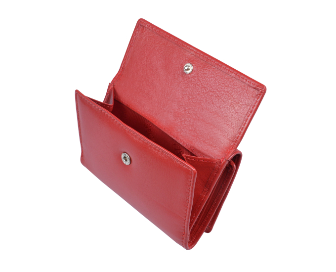 Dámská kožená peněženka SEGALI 7020 červená/černá