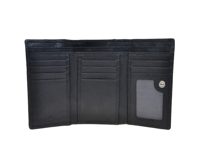 Dámská peněženka kožená SEGALI 7074 B černá