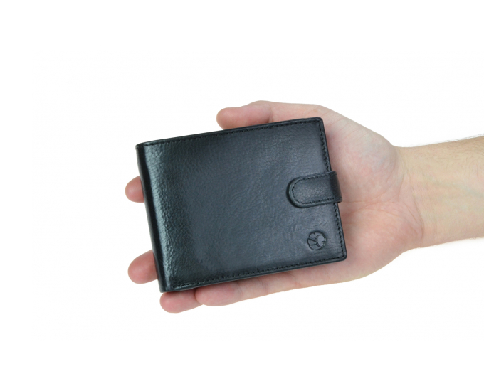 Pánská peněženka kožená SEGALI 103 AL černá