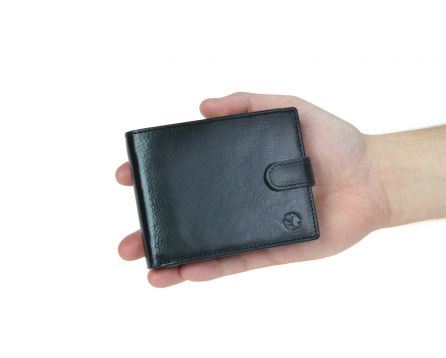 Pánská peněženka kožená SEGALI 103 AL černá